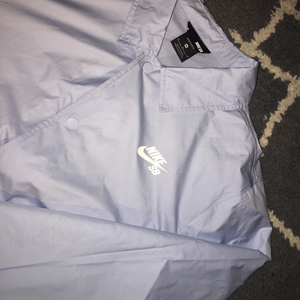 Light blue Nike SB windbreaker